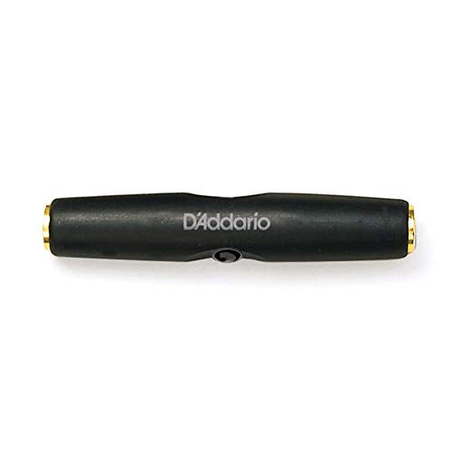 Planet Waves D'Addario Accessories PW-P047T ¼” Female to ¼” Female Stereo Adapter – Extend the Length of 1/4” Cables – Conductors Provide Convenience, Maximum Power and Clean Signal Transfer - Image 1