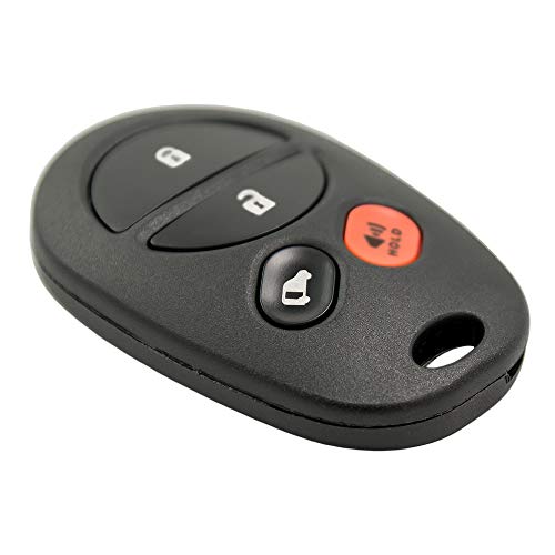Keyless2Go Replacement for New Keyless Entry Remote Key Fob for Toyota Sienna with FCC ID GQ43VT20T - Image 2