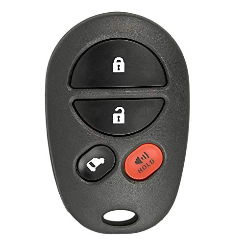 Keyless2Go Replacement for New Keyless Entry Remote Key Fob for Toyota Sienna with FCC ID GQ43VT20T - Image 1