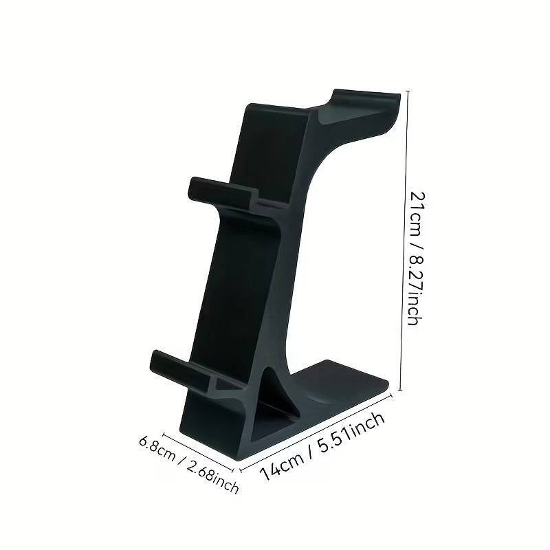 PETO 3-in-1 PS5 & Xbox Controller Stand with Headset Holder - Space-Saving Organizer for Gaming Accessories - Image 2