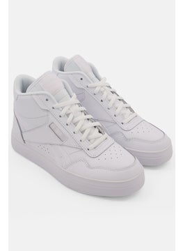 Reebok Women Court Advance Bold Lace Up Tennis Sports Shoes, White  - Image 1