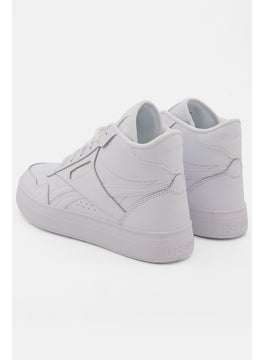 Reebok Women Court Advance Bold Lace Up Tennis Sports Shoes, White  - Image 2