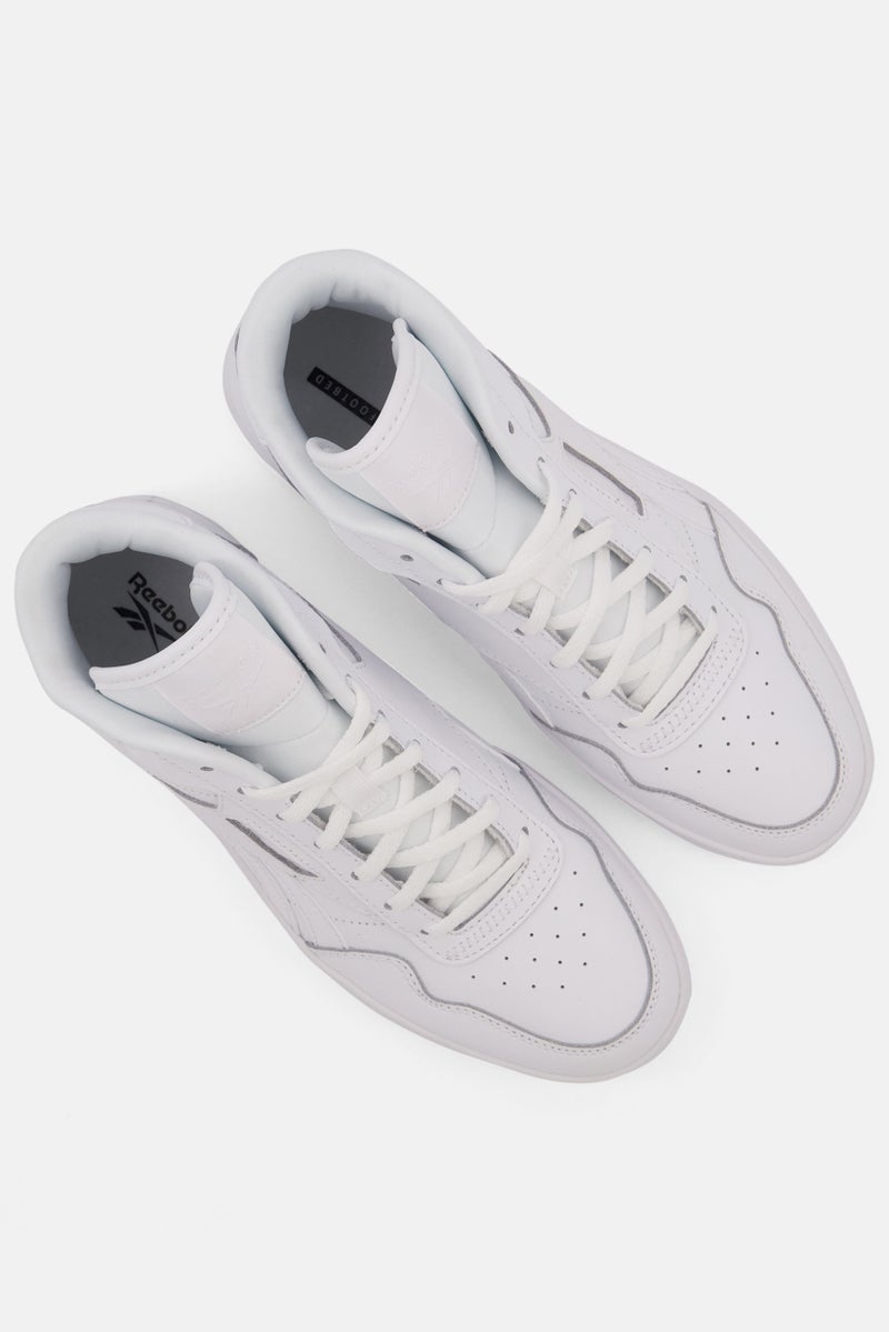 Reebok Women Court Advance Bold Lace Up Tennis Sports Shoes, White - Image 3