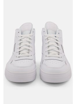 Reebok Women Court Advance Bold Lace Up Tennis Sports Shoes, White  - Image 2