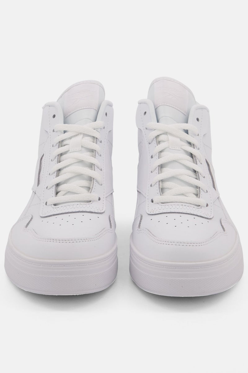 Reebok Women Court Advance Bold Lace Up Tennis Sports Shoes, White - Image 2