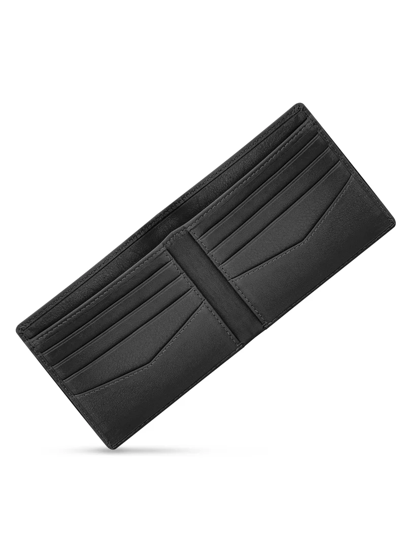 Ducati Corse Linea Black Genuine Leather Wallet For Men