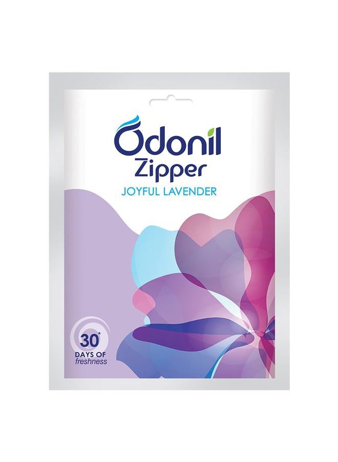 Odonil Bathroom Air Freshner Zipper (Joyful Lavender) - 10g | Instant & Long Lasting Fragrance | Lasts upto 30 days | Germ Protection - Image 4