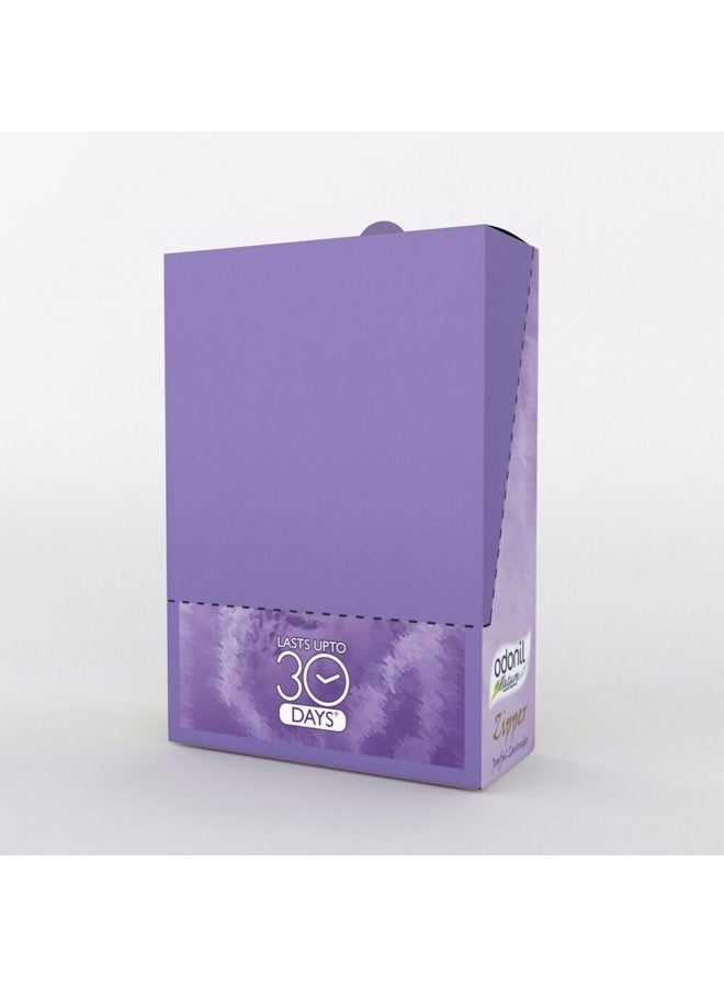 Odonil Bathroom Air Freshner Zipper (Joyful Lavender) - 10g | Instant & Long Lasting Fragrance | Lasts upto 30 days | Germ Protection - Image 3