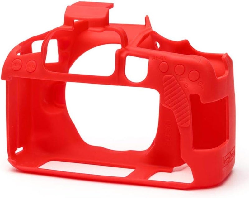 EasyCover Red Silicone Case for Canon EOS 90D - Image 4