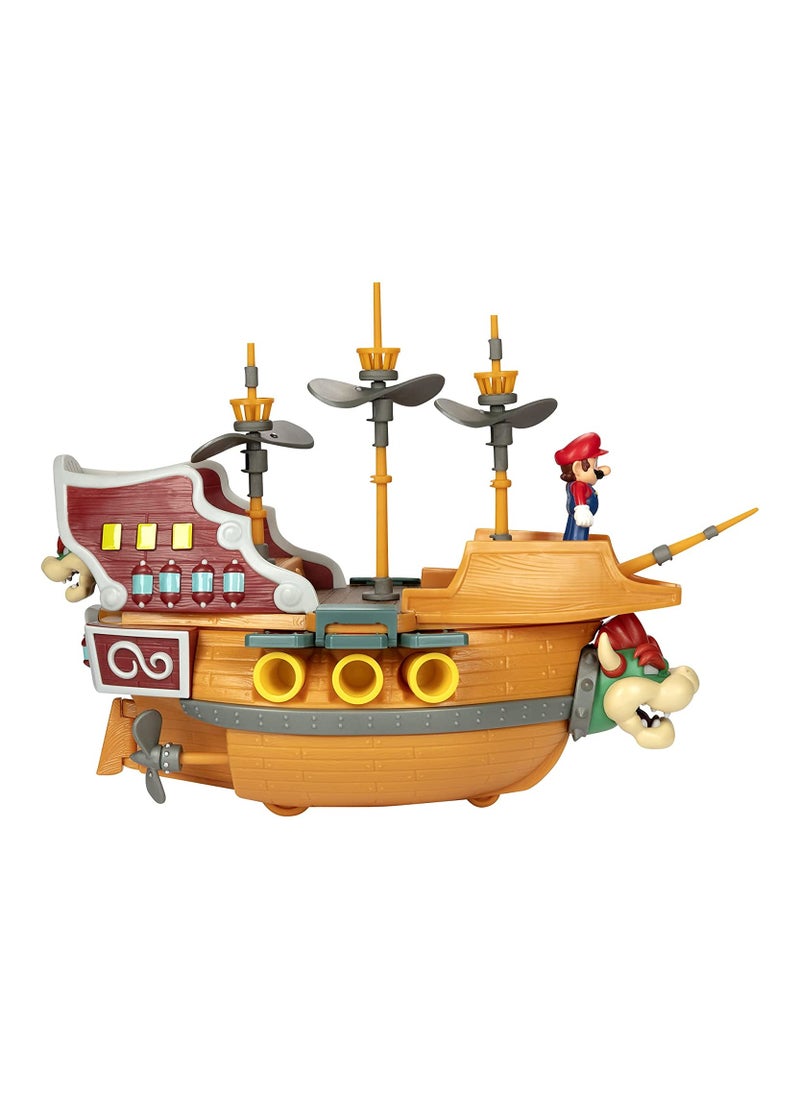 Jakks Nintendo Super Mario Dlx Bowser's Airship Playset  - Image 4