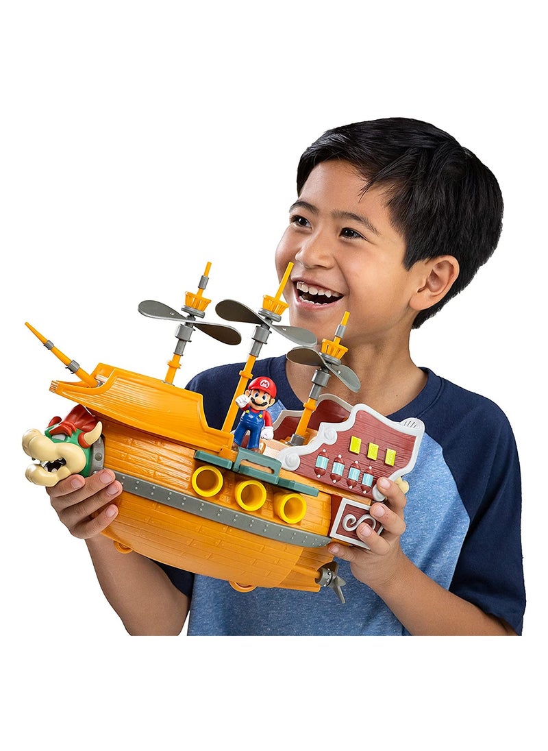 Jakks Nintendo Super Mario Dlx Bowser's Airship Playset  - Image 2