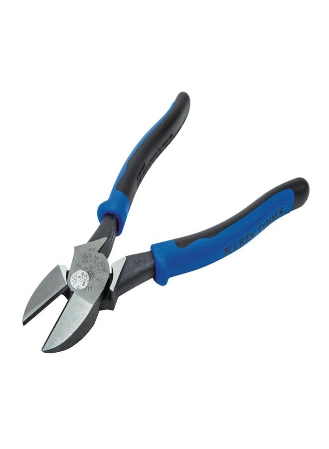 Klein Tools J2000-59 Pliers, Made in USA, Diagonal Cutting Journeyman Pliers with High-Leverage Design, Larger Head and Extra Long Blades, 9-Inch - Image 3