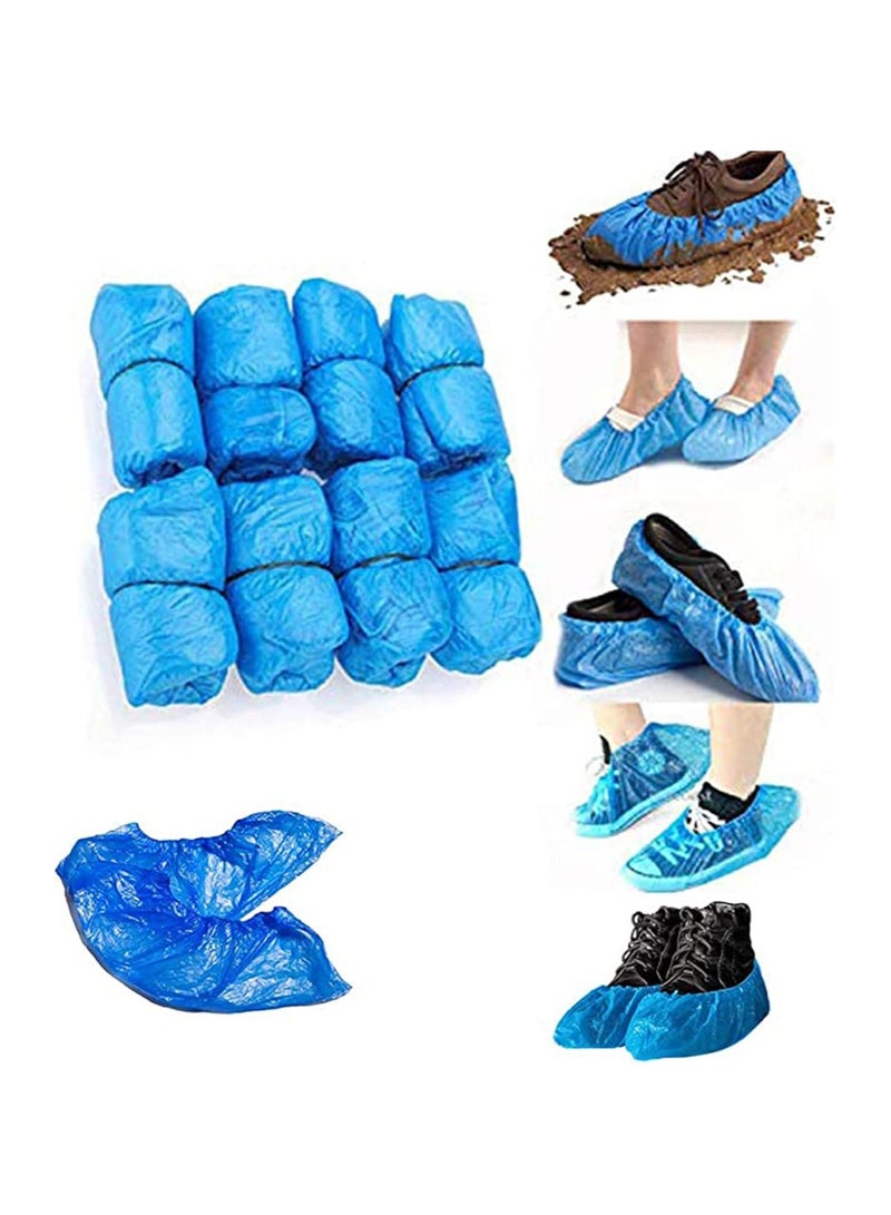 Durah Disposable Shoe Covers for Shoe Cover Dispenser -  Blue(100 or 200 or 500) - Image 4