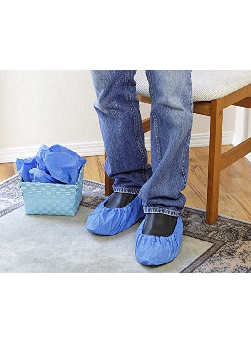 Durah Disposable Shoe Covers for Shoe Cover Dispenser -  Blue(100 or 200 or 500) - Image 5