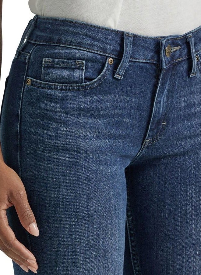 LEE Women's Regular Fit Bootcut Jean, Compass, 32 Short - Image 2