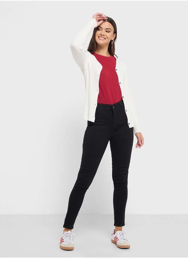 Ginger High Rise Skinny Fit Jeans  - Image 1