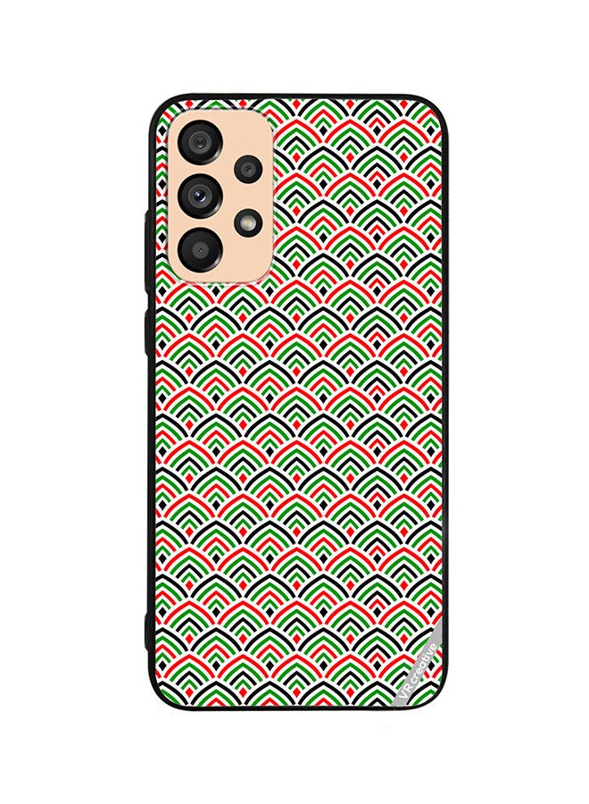 VR CREATIVE Protective Case Cover For Samsung Galaxy A72 United Arab Emirates Flag Colors Design Multicolour - Image 1