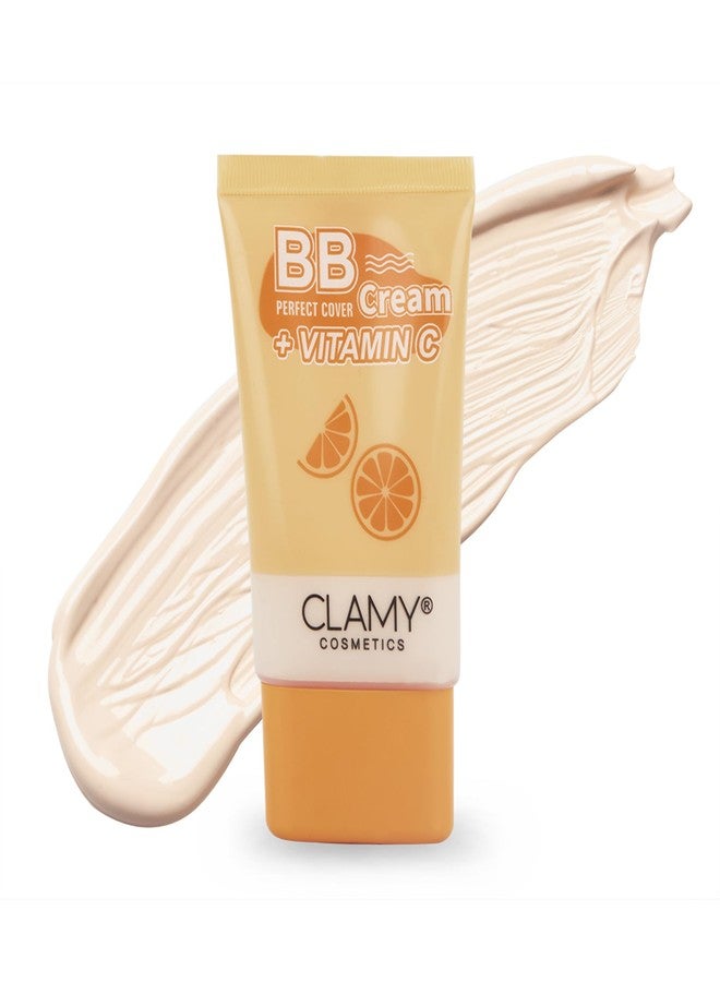 Clamy BB Cream Vitamin C Perfect Cover Foundation, Smooth Creamy Texture, Flawless Makeup Look 30g (Shade 2) - Image 2
