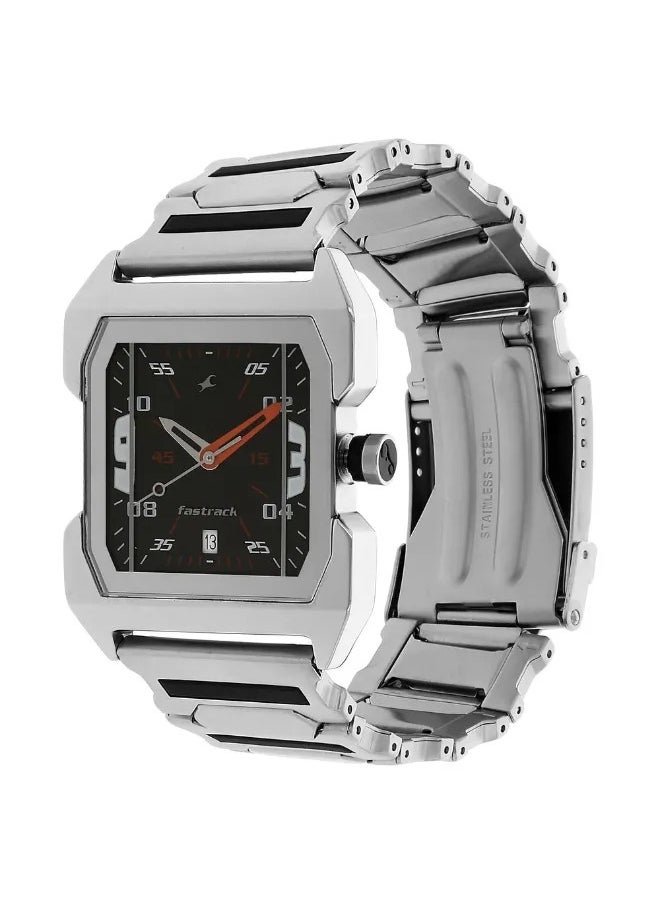 fastrack Men's Analog Stainless Steel Wrist Watch - 1474SM02 - 45 Mm  - Image 2