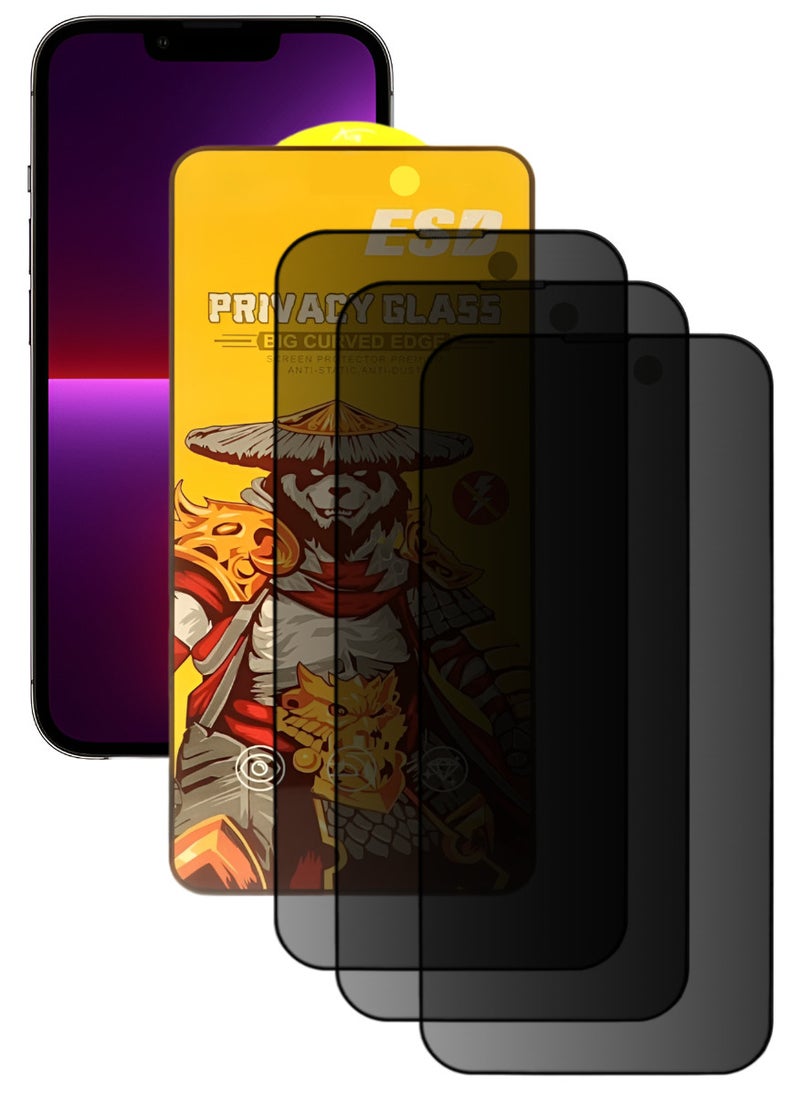 اي اس دي ثلاث قطع، واقي شاشة عالي الجودة لهاتف ايفون 13 برو ماكس - Image 1