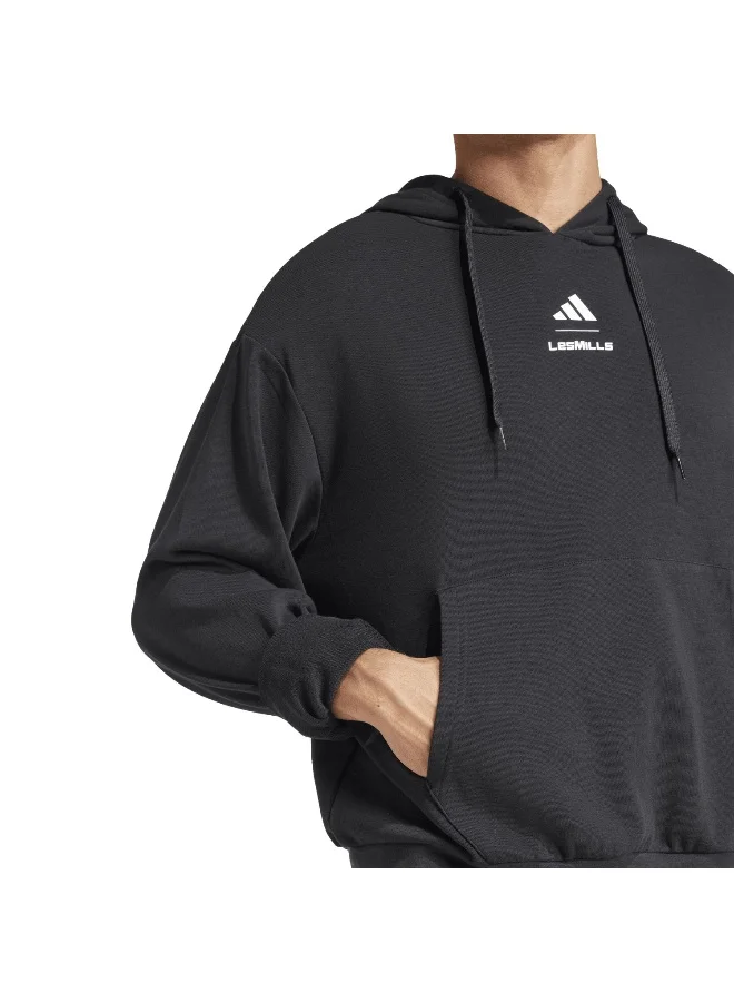 adidas سويت شيرت بغطاء رأس برسومات للجنسين من ليس ميلز
