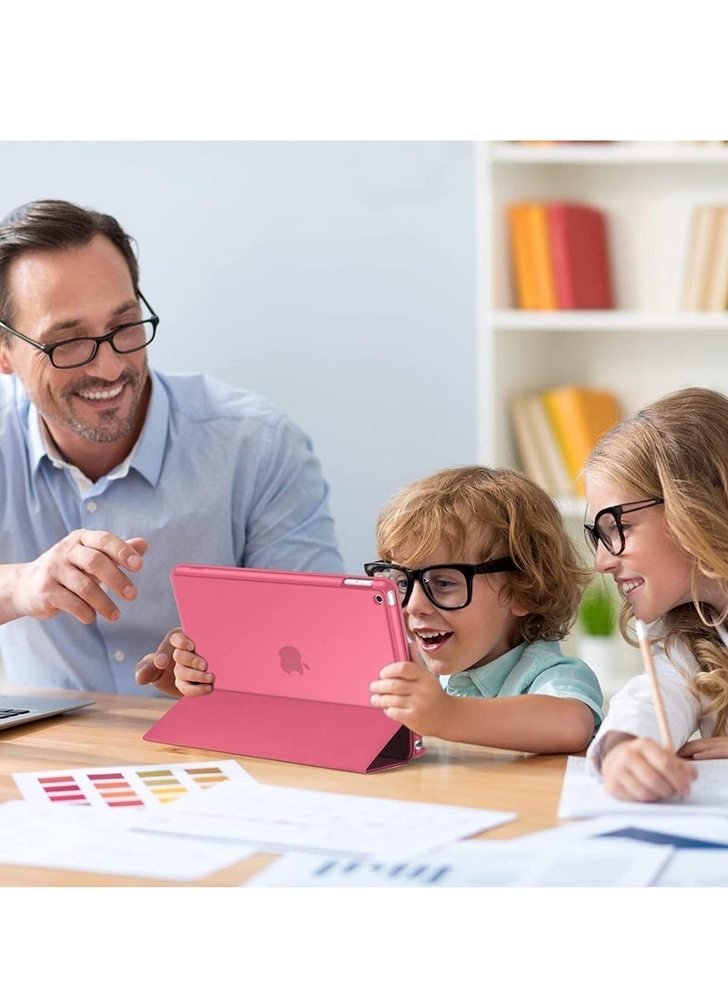 SmartGrist iPad 10.2 Case - Compatible with 9th Generation (2021), 8th Generation (2020), 7th Generation (2019) - Slim Stand Hard Back Shell Protective Smart Cover for 10.2 iPad - Pink - Image 3