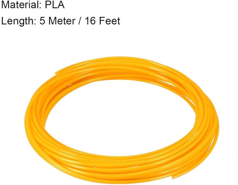 Orange PLA Filament Refills 16 ft 1.75 mm for 3D Pen and Printer - Image 3