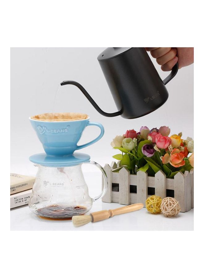 NIBEMINENT Coffee Bean Grinder Cleaning Brush Beige - Image 3