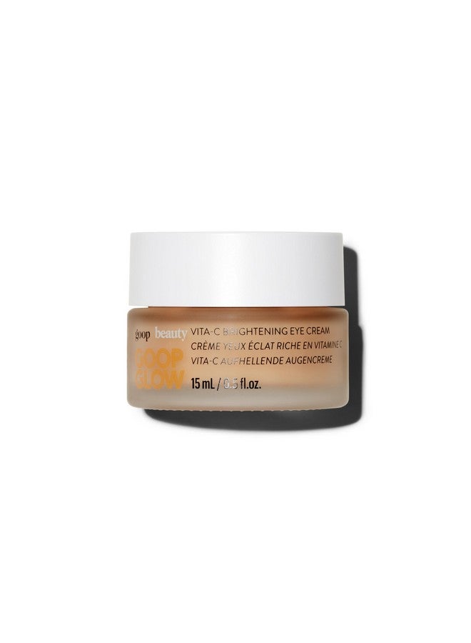 Goop Beauty Vitamin C Eye Cream Color Correcting Cream For Dark Circles Helps Smooth Wrinkles & Depuff Eyes 0.5 Fl Oz - Image 1
