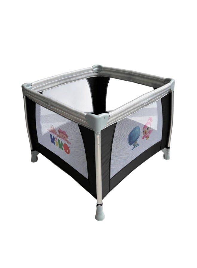 Kiko Kids Square Playpen 95*95*79 cm - with 10 ocean balls - Image 1