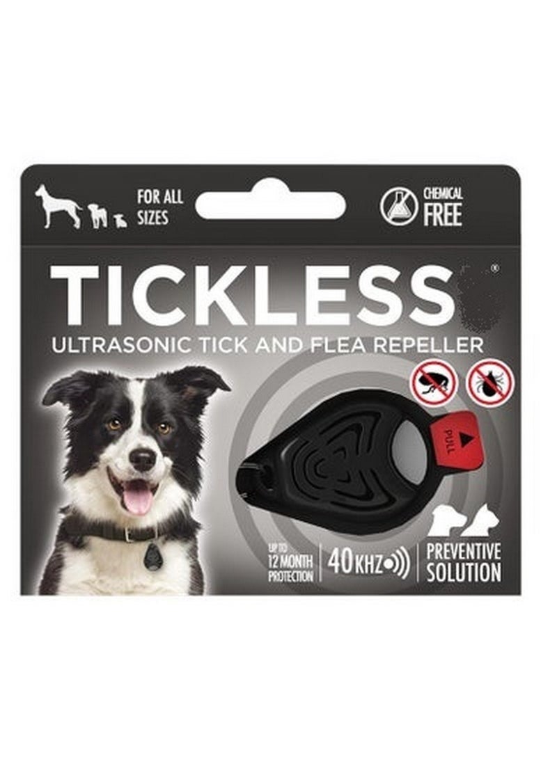 ألترا سونيك مبيد القراد والبراغيث الكلاسيكي الخالي من المواد الكيميائية لجميع أحجام الكلاب - Image 1