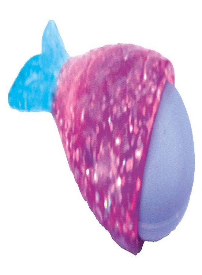 iscream Mermaid Tail Glittery 2-Piece 3D Eraser in Box - Image 1