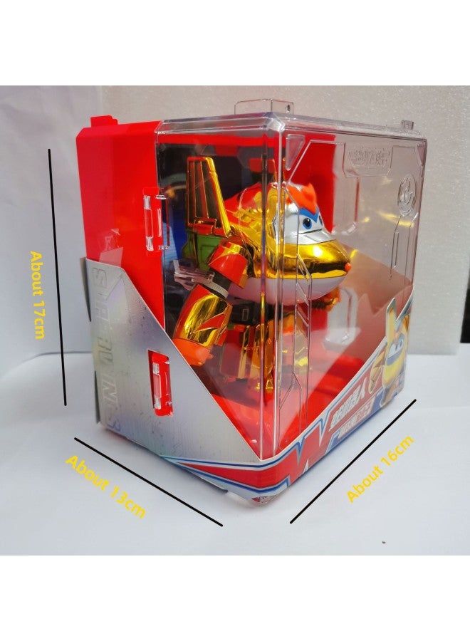 Genuine Super Flying Man Large Deformation Ledi Jin Boy Little Love Mini Big Tower Children Cartoon Toy-Color:Mini Deformation-Xiaoai 780040 - Image 4