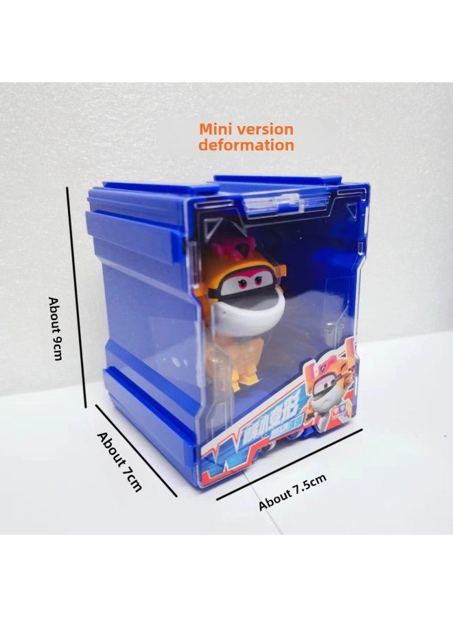 Genuine Super Flying Man Large Deformation Ledi Jin Boy Little Love Mini Big Tower Children Cartoon Toy-Color:Mini Deformation-Xiaoai 780040 - Image 5
