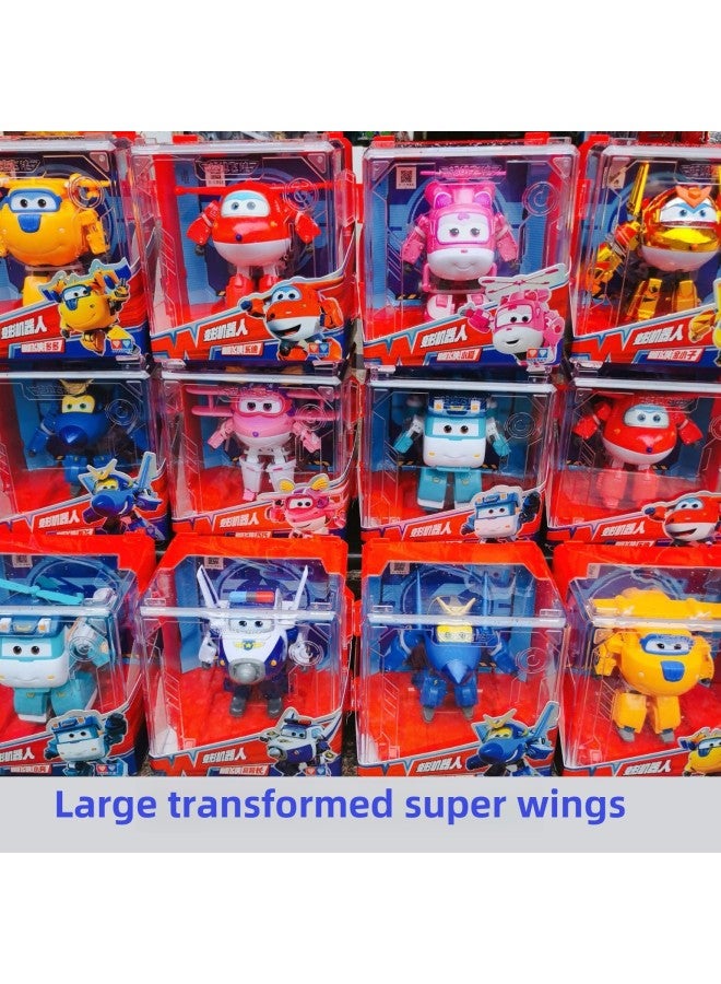 Genuine Super Flying Man Large Deformation Ledi Jin Boy Little Love Mini Big Tower Children Cartoon Toy-Color:Mini Deformation-Xiaoai 780040 - Image 2