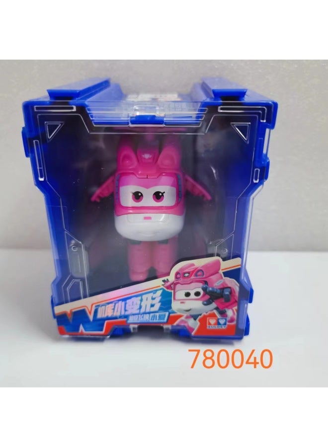Genuine Super Flying Man Large Deformation Ledi Jin Boy Little Love Mini Big Tower Children Cartoon Toy-Color:Mini Deformation-Xiaoai 780040 - Image 1