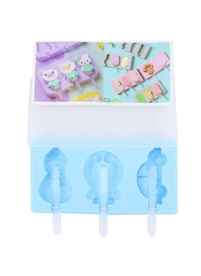 Generic Plastema Silicone Ice Cream Mold Juice Popsicle Maker  - Image 1