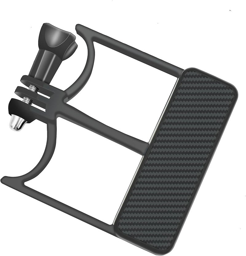 XBERSTAR Handheld Stabilizer Gimbal Mount Plate Adapter for DJI OSMO 6/5/4/3 Action Camera - Black - Image 2