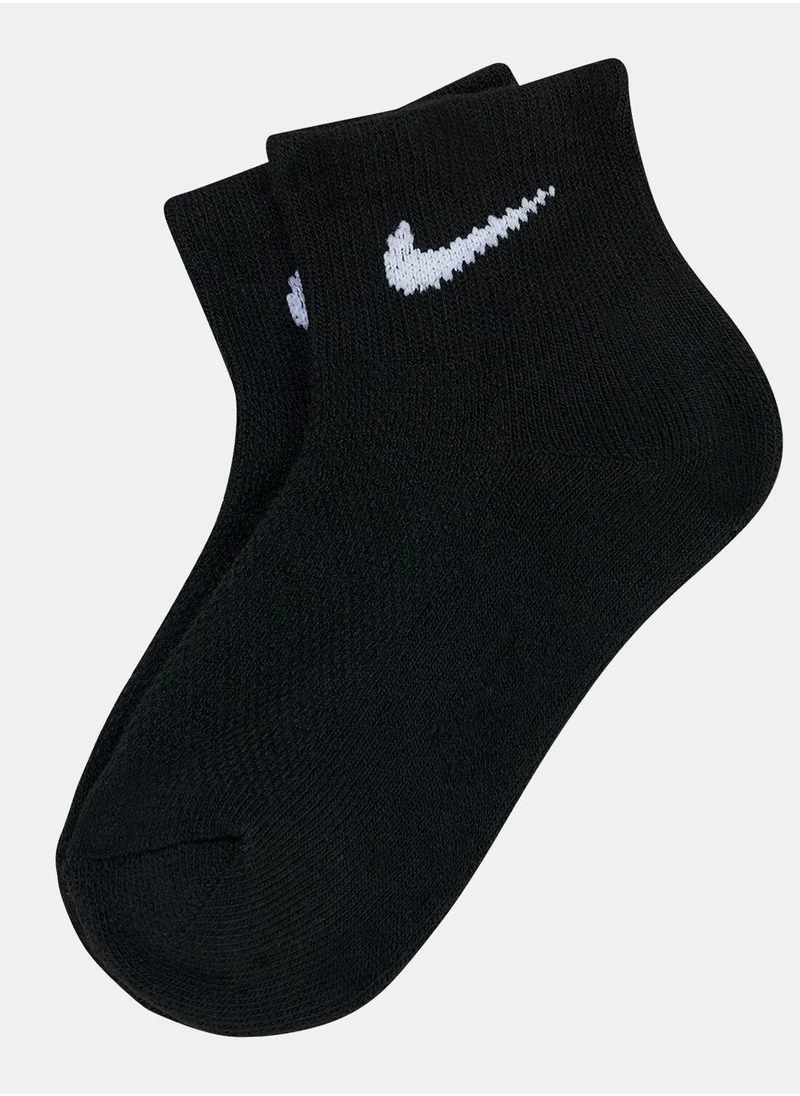 Nike Kids' Mesh Cushioned Ankle Socks (6 Pack) (Little Kids)