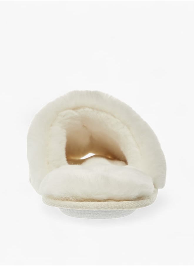 Le Confort Womens Bow Applique Slip-On Slippers  - Image 4
