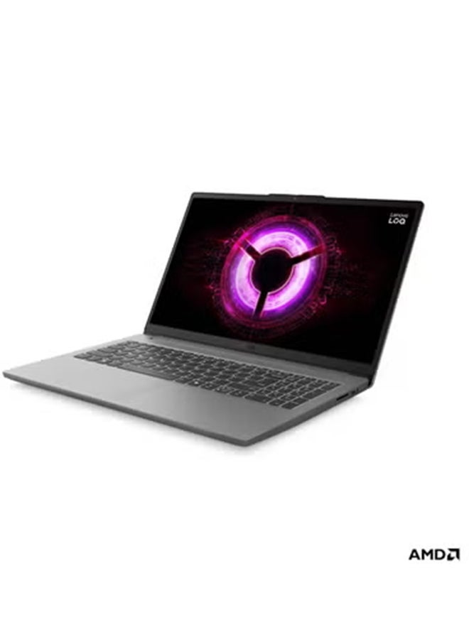 لينوفو لابتوب للالعاب LOQ (إصدار مطور) بشاشة 15.6 بوصة عالية الدقة بالكامل (1920×1080)، معالج AMD Ryzen 5 7535HS، ذاكرة وصول عشوائي 16 جيجابايت DDR5، قرص صلب SSD بسعة 512 جيجابايت، بطاقة رسومات NVIDIA GeForce RTX 3050 بسعة 6 جيجابايت، نظام تشغيل Windows 11 Home، يدعم اللغتين الإنجليزية والعربية، لون رمادي قمري الإنجليزية/العربية رمادي قمري - Image 2