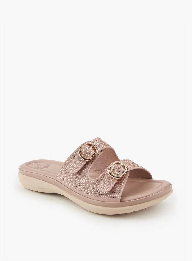 فلورا بيلا من شو إكسبرس صنادل سهلة الارتداء مزينة بإبزيم