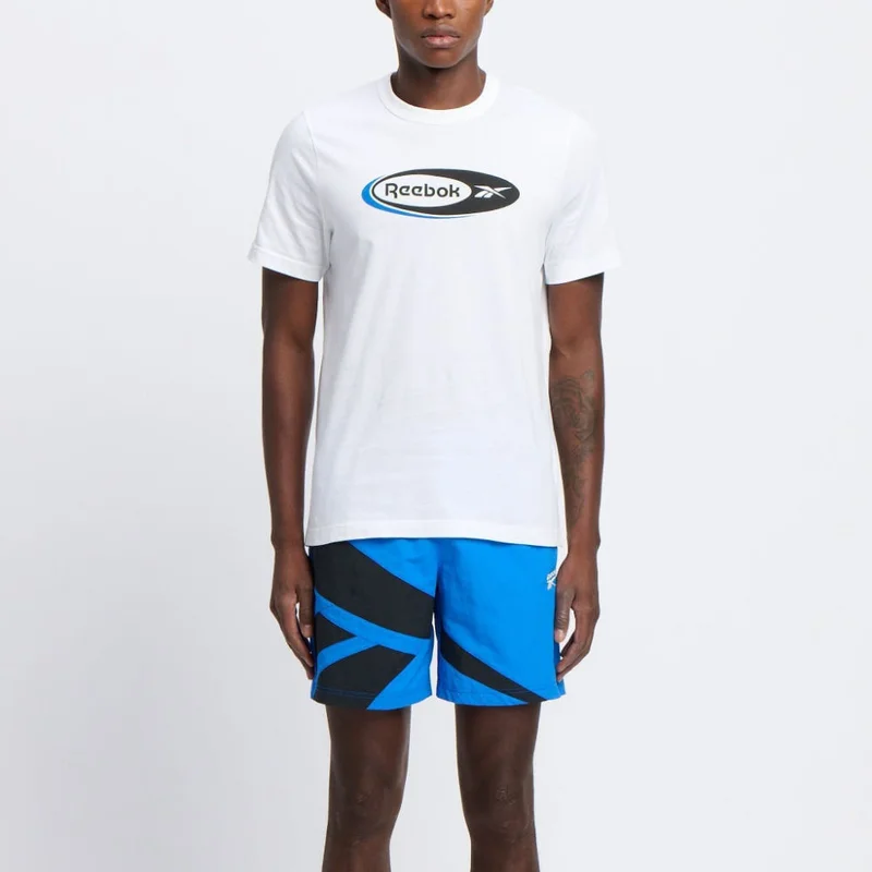Reebok White Men's T-Shirt