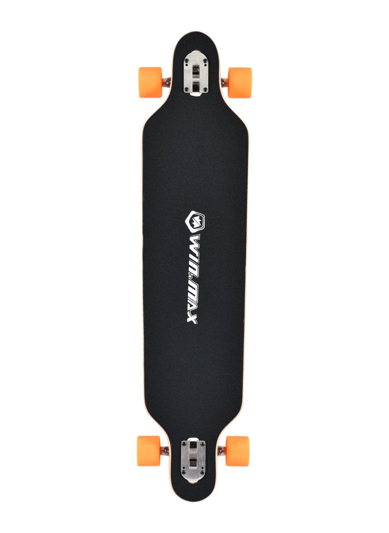 Winmax - Long Skateboard (Orange) - Image 1