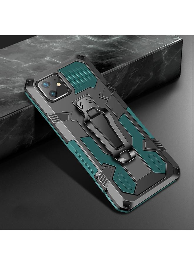 اس-توب جراب لهاتف iPhone 11 Machine Armor Warrior مقاوم للصدمات من البولي كربونات + جراب واقٍ من مادة TPU - Image 1