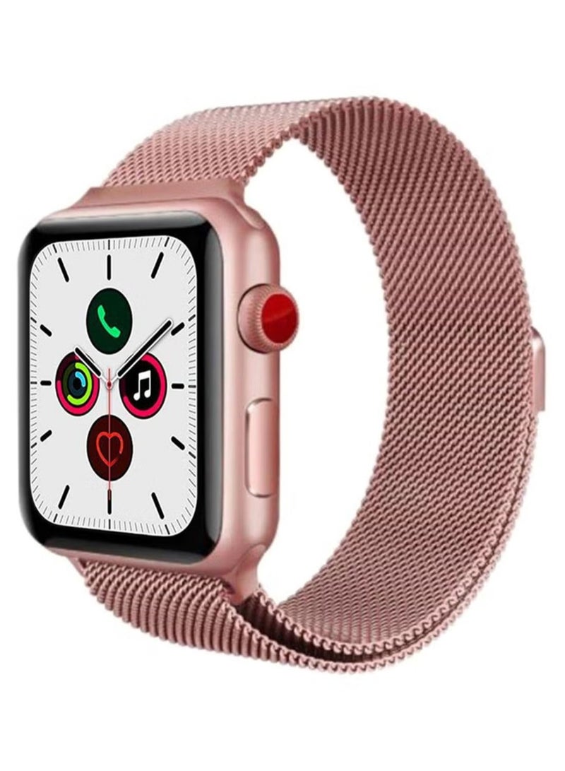 vesus Replacement Band For Apple iWatch Series 5/4/3/2/1 42-44mm Rose Powder