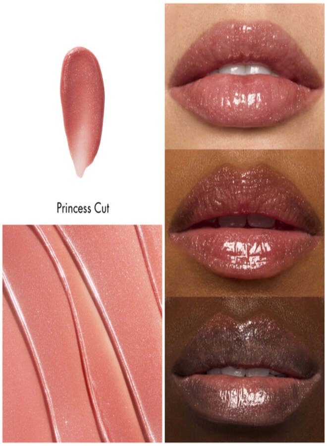 elf e.l.f. Glow Reviver Lip Oil – Princess Cut | Hydrating High-Shine Nourishing Lip Oil with Squalane & Fruit Oils – 7.6 ml - Image 2