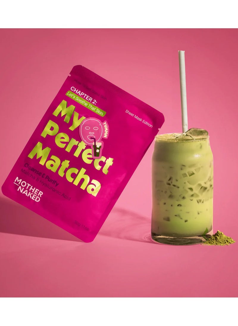 مازر ناكد قناع ورق الماتشا المثالي