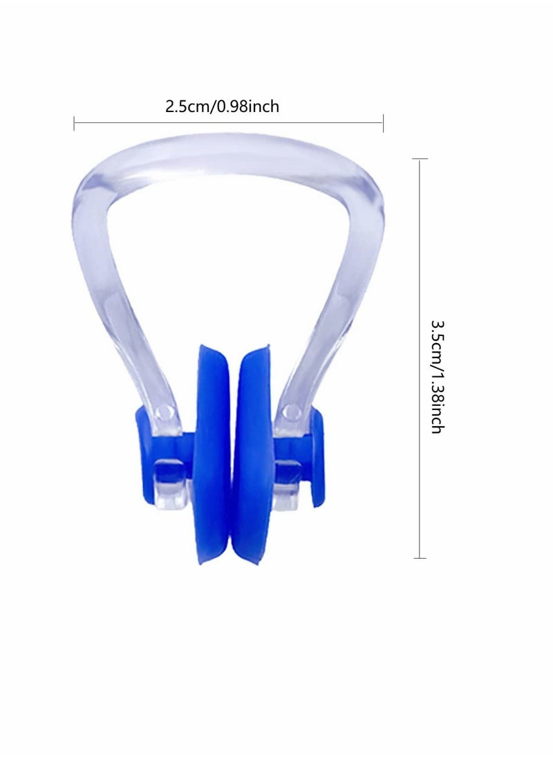 KASTWAVE - Nose Clips Swimming, Waterproof Silicone Nose Plugs Kids Swimming Nose Clip for Beginners Men Women Adult Children, Swim Nose Training Protector for Swimming Free Diving, 15 Colors - Image 1