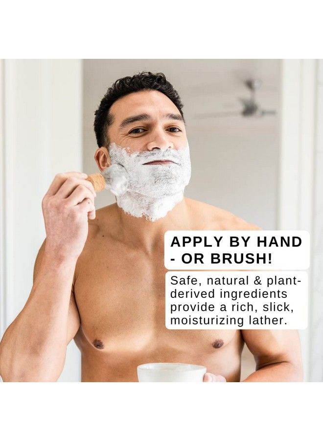 pacific shaving company Natural Shaving Cream Shea Butter + Vitamin E Shave Cream For Hydrated Sensitive Skin Vegan Formula For A Smooth Anti Redness + Irritation Free Shave Cream (2 Pack 7 Oz) - Image 4